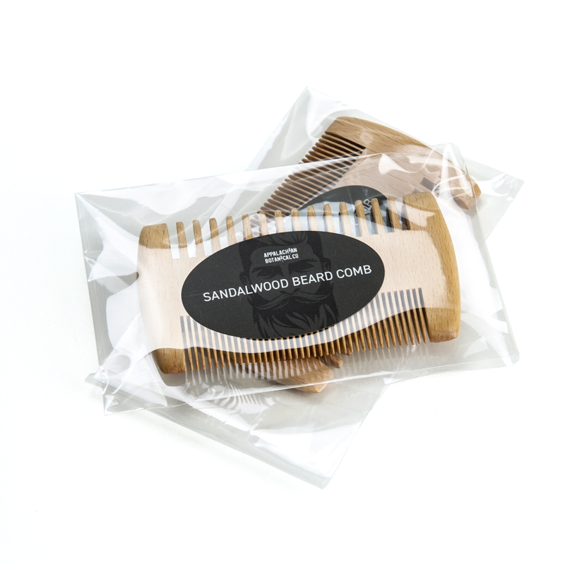Appalachian Botanical Co. Sandalwood Beard Comb Beard Comb