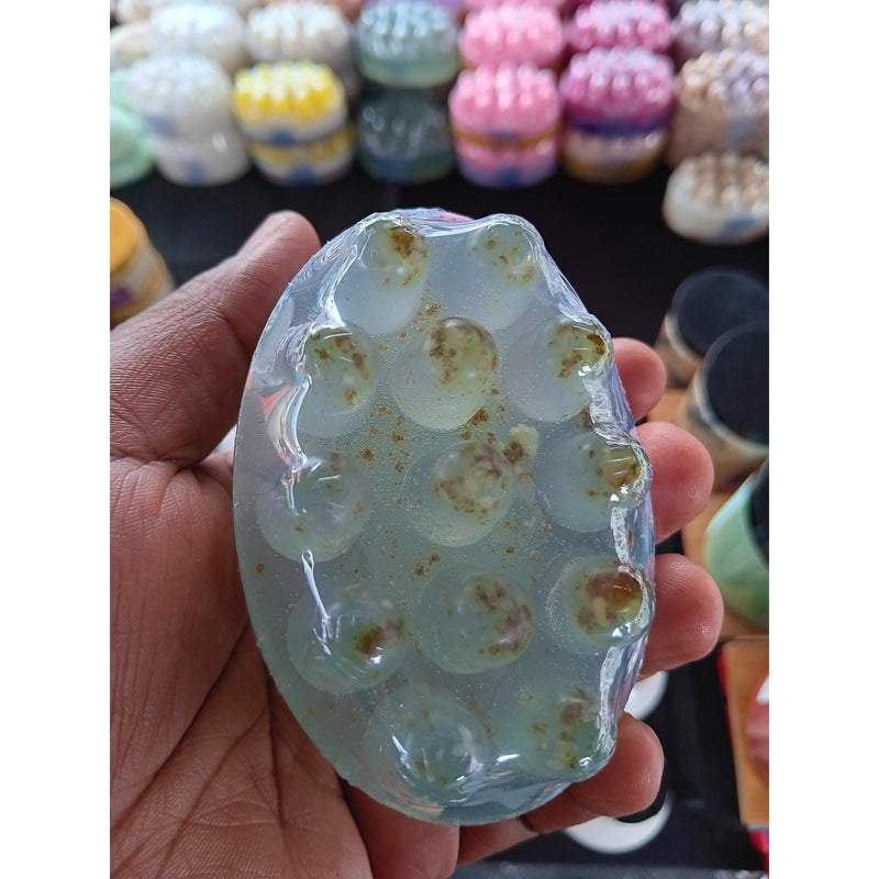 KaziRokz WET WAVE YONI SOAP BAR 5oz. Herbal vaginal cleanser (100% Vegan / CrueltyFree)! All natural and organic pH balance and Odor control