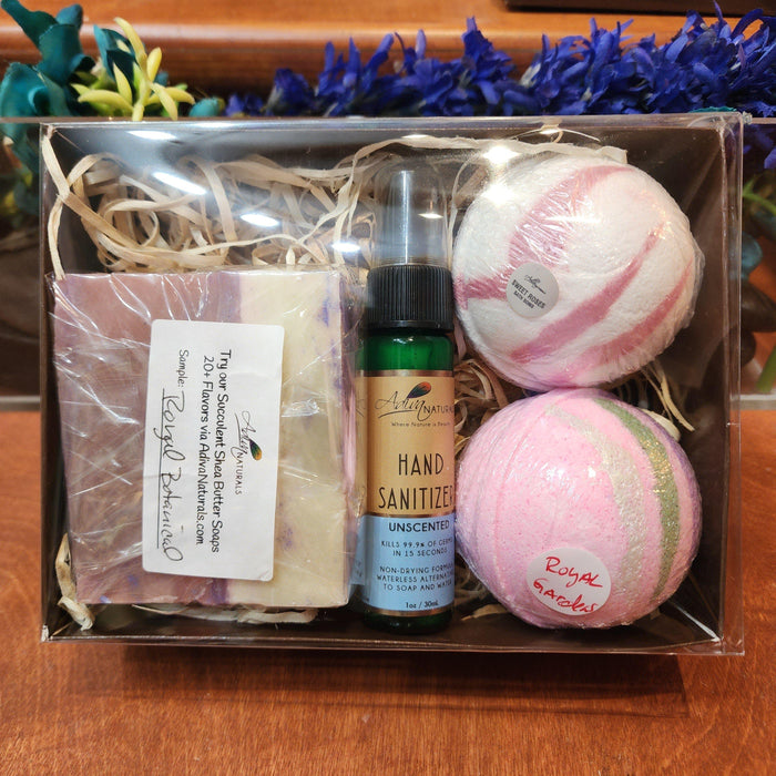 Adiva Naturals - Adiva Naturals - Relaxing Bath Bomb, Soap & Hand Sanitizer Gifts (Grab a set or two)