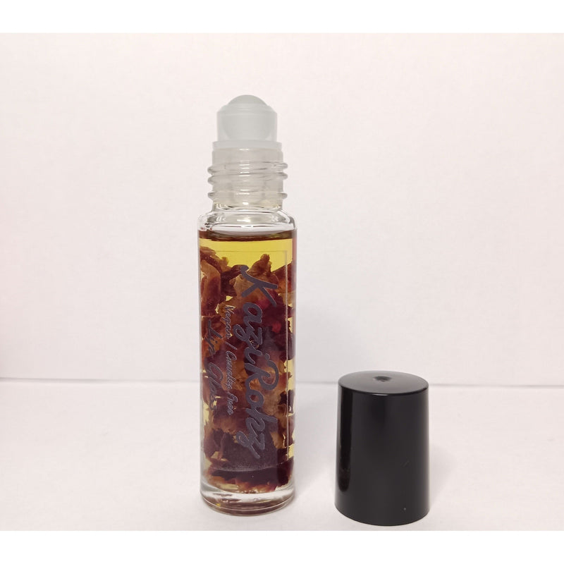KaziRokz Rose Petals LIP OIL 10ml, 100% Vegan/Cruelty Free LIP OIL