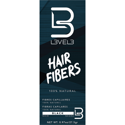 Level 3 Hair Fibers Black L3-HC0275-BLK