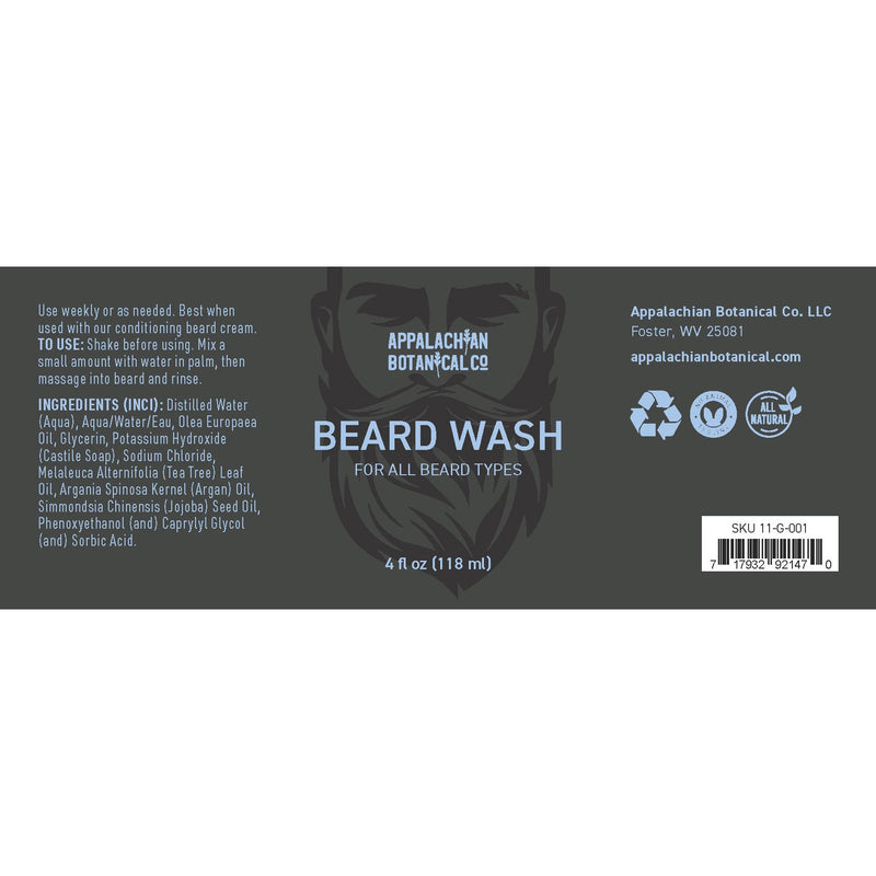 Appalachian Botanical Co. Beard Wash Beard cleanser