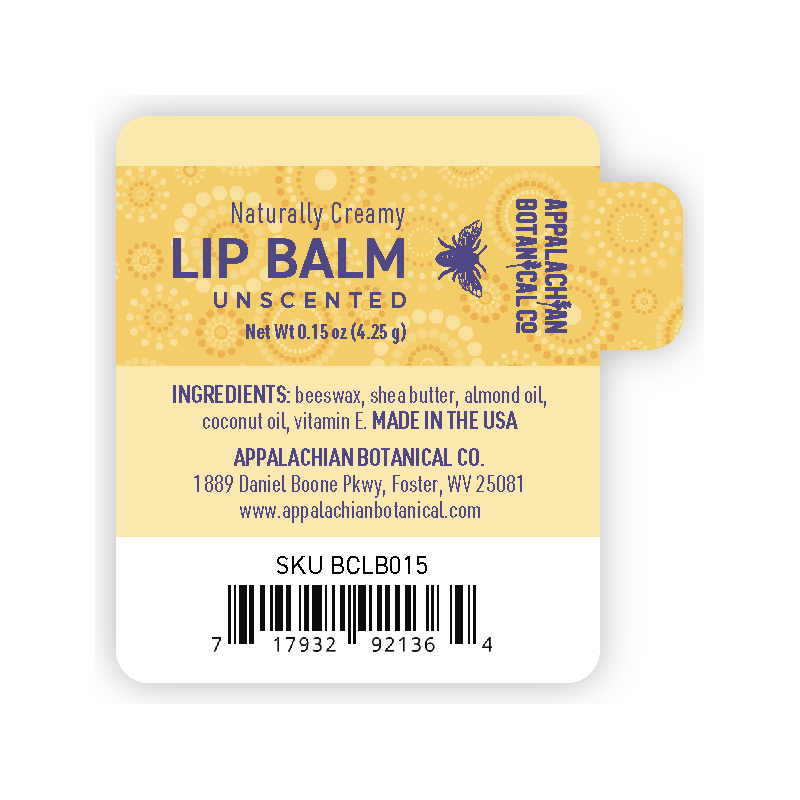 Appalachian Botanical Co. Creamy Lip Balm Lip care