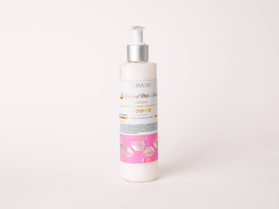 Aminnah Oatmeal Milk & Honey Body Lotion