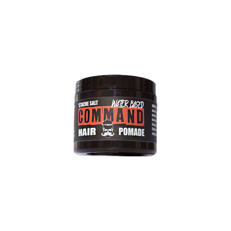Stache Salt Moustache Wax Command Hair Pomade - Water Based Hair Pomade