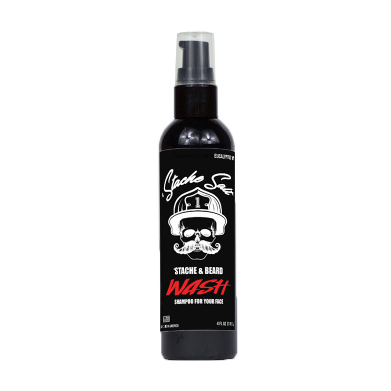 Stache Salt Moustache Wax 'Stache Wash Shampoo