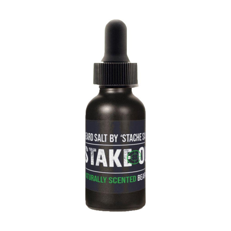 Stache Salt Moustache Wax Stake Out Beard Oil - Unscented Beard Oil