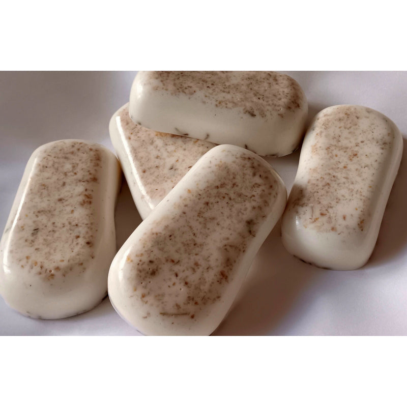 KaziRokz CALM DOWN! VANILLA LAVENDER OATMEAL! Soothing Detoxifying Antibacterial Anti-aging Anti-Itch Soap. 100% Vegan/Cruelty Free. Eczema Treatment, Psoriasis Treatment, Itchy skin/ Scalp treatment. Skin Care