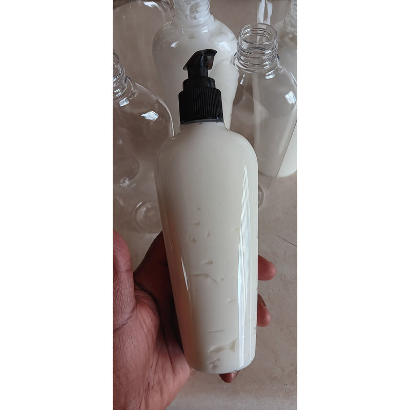 KaziRokz CALM DOWN Butter Cream Body Lotion! Vanilla Lavender Oatmeal soothing Eczema and Extreme dry skin moisturizer. 100% Vegan/ Cruelty Free, 8oz Pump Bottle. Skin Care