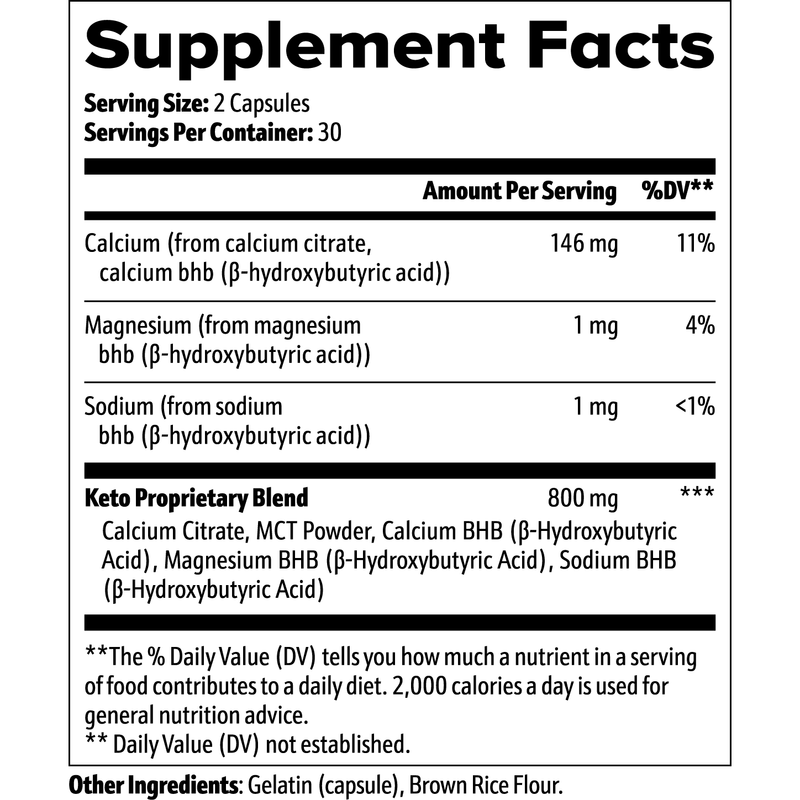 Goiteia Goiteia Keto BHB 60 Caps Vitamins & Minerals