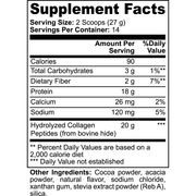 Goiteia Goiteia Grass-Fed Collagen Peptides Powder (Chocolate) 13.33 Oz (378g) Proteins & Blends