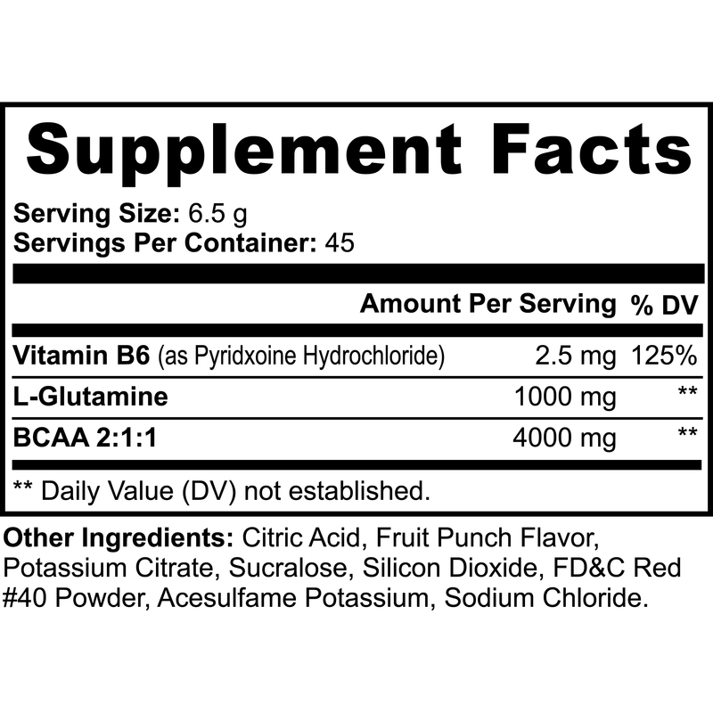 Goiteia Goiteia BCAA Shock Powder (Fruit Punch) 0.64lb (292g) Amino Acids & Blends