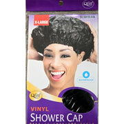 Mill's Beauty Supply Qfitt X-Large Vinyl Shower Cap Hair Accessories