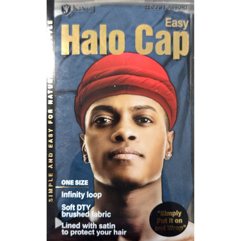 Mill's Beauty Supply King. J Easy Halo Cap, 1 pc Head Wrap