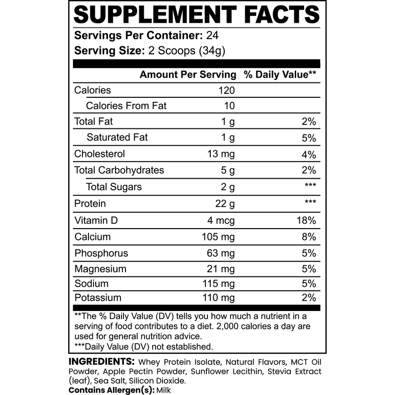 Goiteia Goiteia Advanced 100% Whey Protein Isolate (Vanilla) 28.40 oz./805g Proteins & Blends