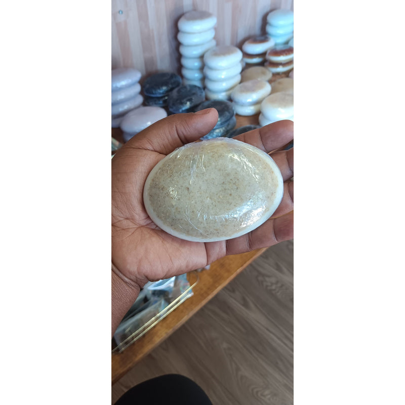 KaziRokz Banana Cream Oatmeal Eczema Bar (100% Vegan / Cruelty Free)