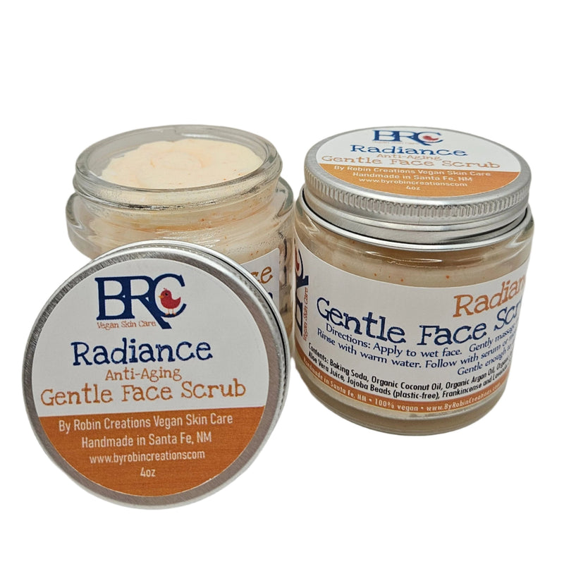 By Robin Creations Radiance Gentle Anti Aging Face Scrub Skin Care