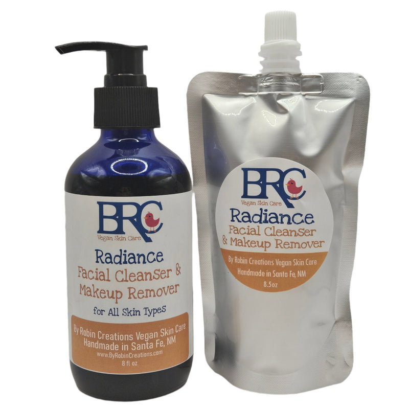 By Robin Creations Radiance Facial Cleanser & Makeup Remover Pads for All Skin Types