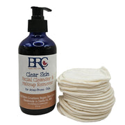 By Robin Creations Clear Skin Facial Cleanser & Makeup Remover Pads for Acne-Prone Skin Facial Cleansers