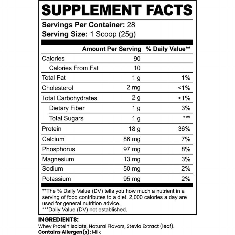 Goiteia Goiteia Pure3 100% Whey Protein Isolate (Chocolate) 24.7oz (700g) Proteins & Blends