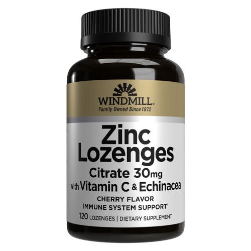 Windmill ZINC LOZENGES LZ 30MG 120 CHERRY Vitamins & Supplements