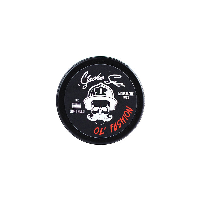 Stache Salt Moustache Wax Ol' Fashion - Light Hold Mustache Wax Moustache Wax