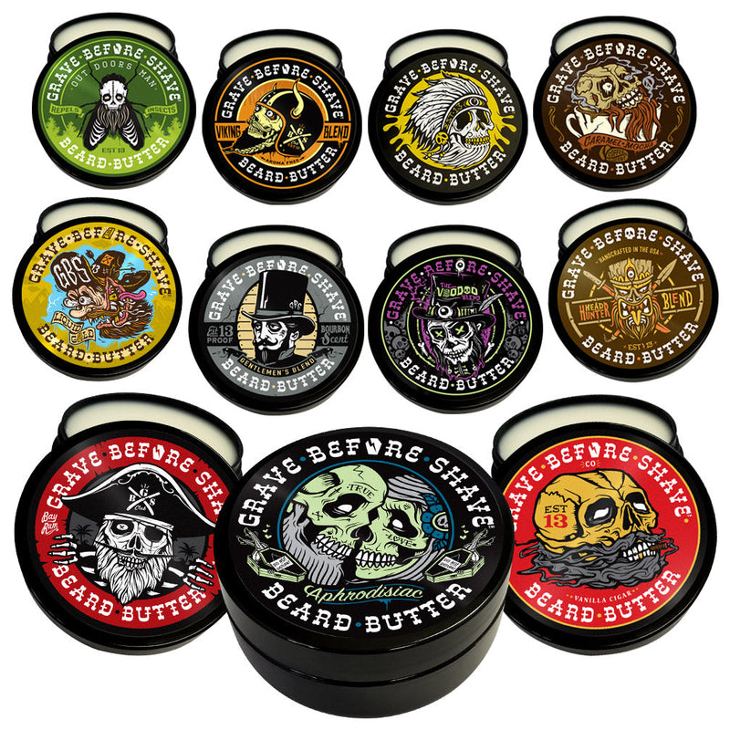 Grave Before Shave Grave Before Shave Beard Butter 4oz. Container Beard Butter