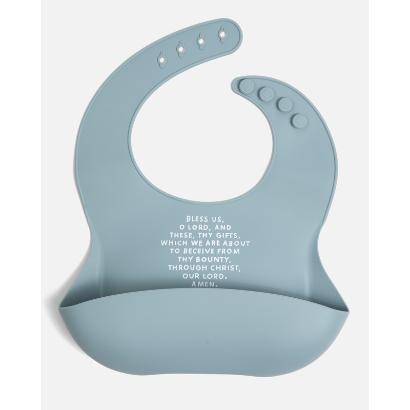 Be A Heart Meal Blessing Silicone Bib Bibs