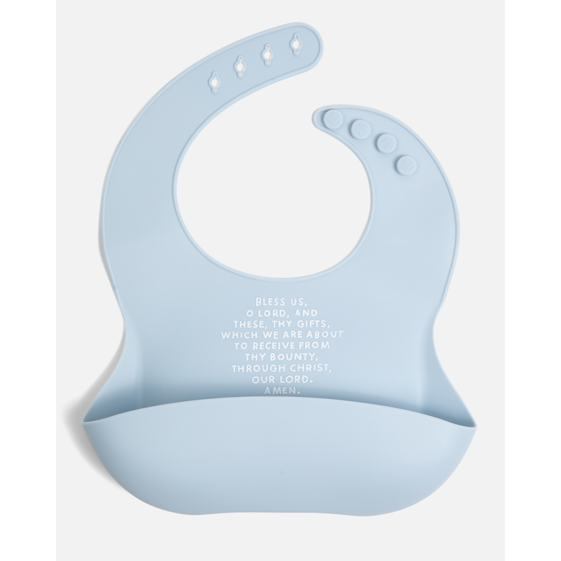 Be A Heart Meal Blessing Silicone Bib Bibs