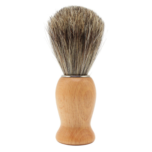 Il Ceppo Il Ceppo Light Wood Handle Pure Badger Bristle Shave Brush