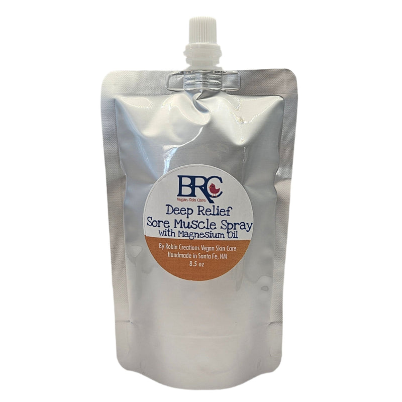 By Robin Creations Reformulated! Deep Relief Magnesium Spray for Sore Muscles Skin Care