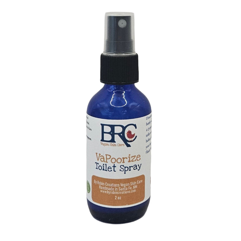 By Robin Creations VaPoorize "use before you poo" Spray - Reformulated & More Effective! Toilet Spray