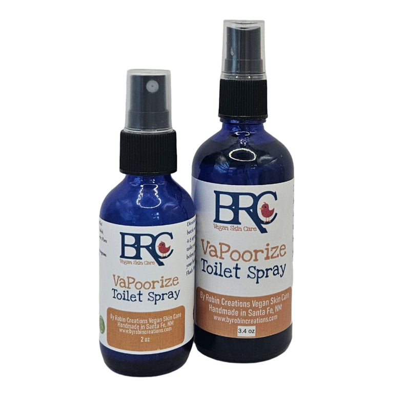 By Robin Creations VaPoorize "use before you poo" Spray - Reformulated & More Effective! Toilet Spray