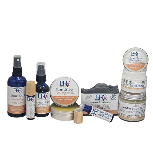 By Robin Creations Ultimate Clear Skin Acne Healing Facial Bundle w/Free Healing Cleansing Bar Acne Treatments & Kits