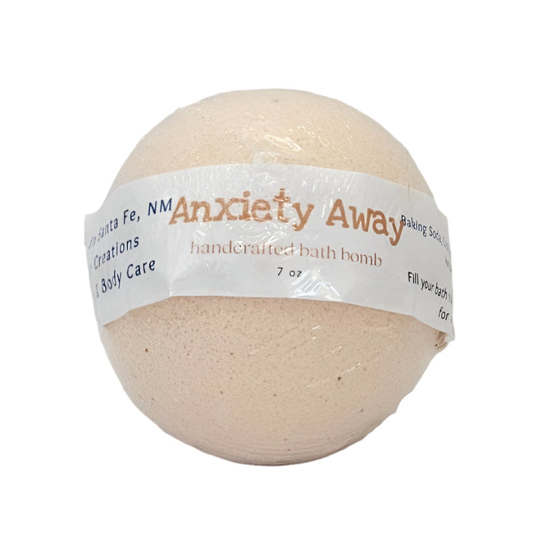 By Robin Creations Anxiety Away Bath Fizzies (Bombs) Bath Additives
