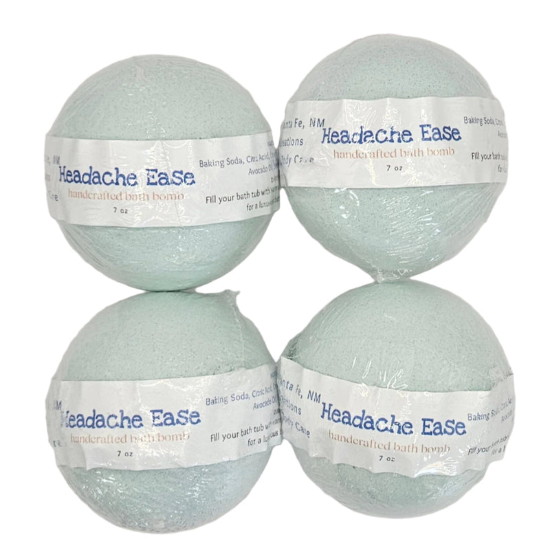 By Robin Creations Headache & Migraine Relief Bath Fizzies (Bombs) Bath Additives