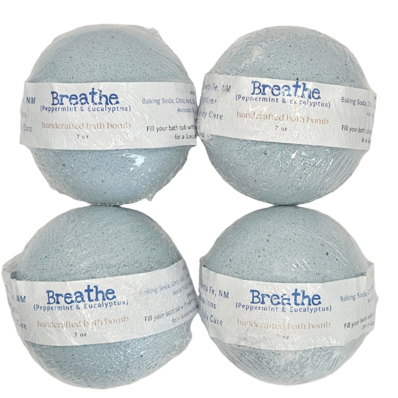 By Robin Creations Breathe Cold Care Bath Fizzies Bath Additives