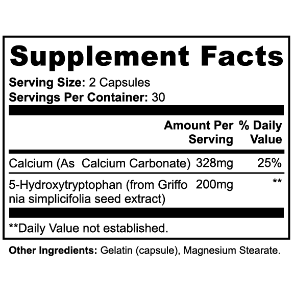 Goiteia Goiteia 5-HTP 60 caps Amino Acids & Blends