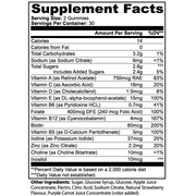 Goiteia Goiteia Multivitamin Bear Gummies (Adult) 60 gummies Vitamins & Minerals