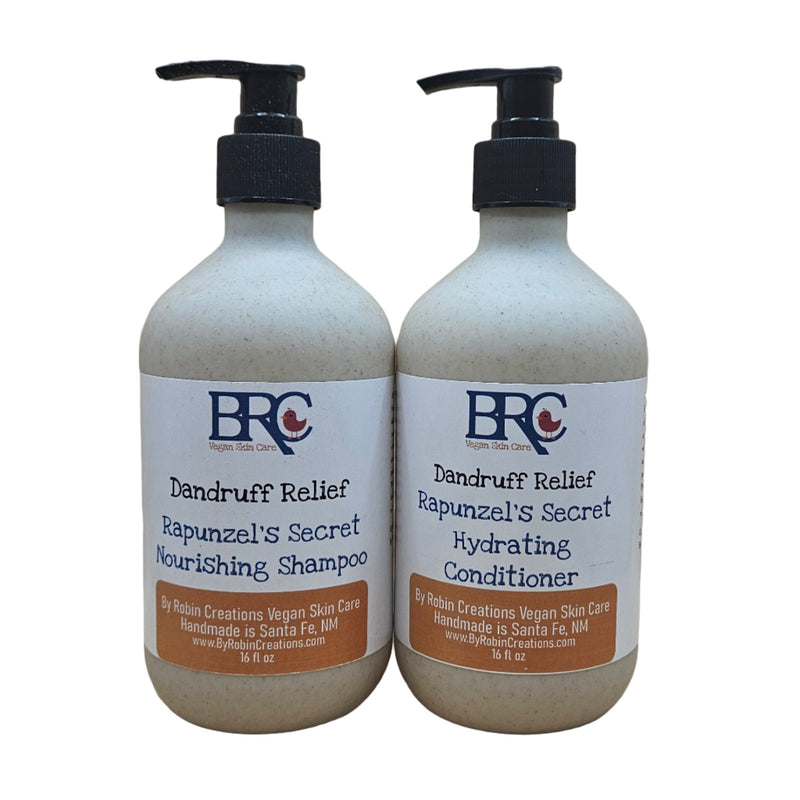 By Robin Creations Rapunzel's Secret Soothing Dandruff Relief Liquid Shampoo & Conditioner Set Shampoo & Conditioner