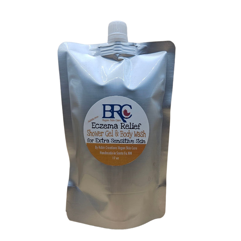 By Robin Creations Eczema Relief Gentle Moisturizing Body Wash - Now in Biodegradable Bottles! Deodorant & Body Care