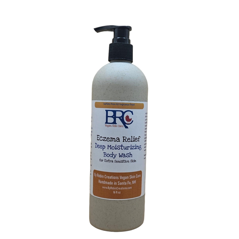 By Robin Creations Eczema Relief Gentle Moisturizing Body Wash - Now in Biodegradable Bottles! Deodorant & Body Care