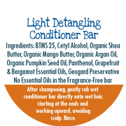 By Robin Creations New! Light Detangling Natural Hair Conditioner Bar Conditioners