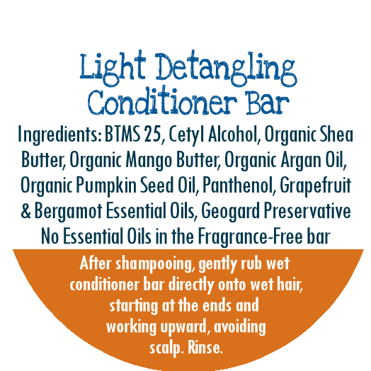 By Robin Creations New! Light Detangling Natural Hair Conditioner Bar Conditioners