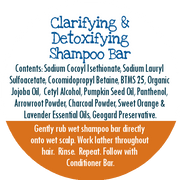 By Robin Creations New! Clarifying & Detoxifying Shampoo Bar Shampoo