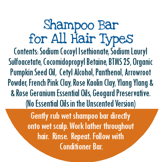By Robin Creations New! Gentle Shampoo Bar for All Hair Types Shampoo
