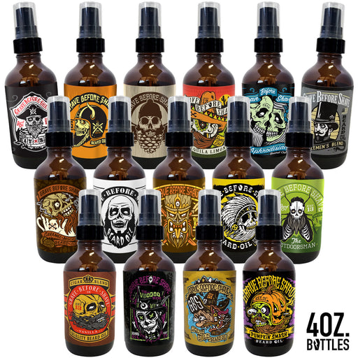 Grave Before Shave 4oz. BIG BOTTLE OF GRAVE BEFORE SHAVE™  BEARD OIL Beard Oil