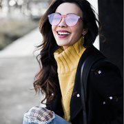 zeroUV Mono Block Rimless PC Color Tone Lens Sunglasses A555 Sunglasses