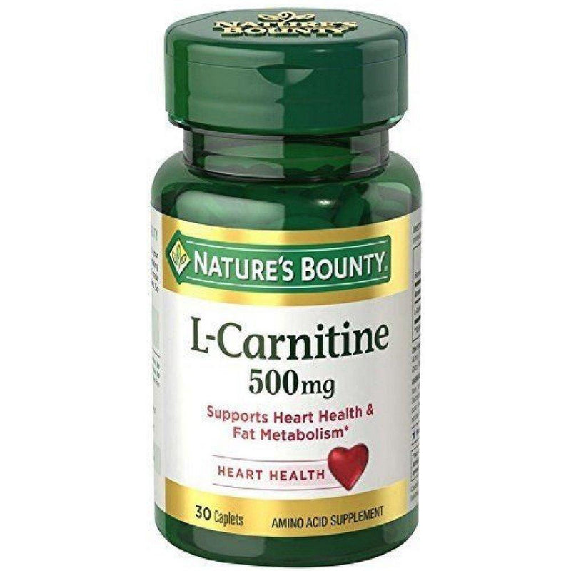 Nature's Bounty Nature's Bounty L-Carnitine 500 Mg Dietary Supplement Tablets Health & Beauty