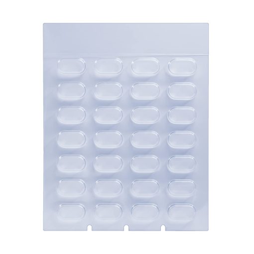 Ezy Dose Ezy Dose 28-Day Disposable Blisters For Pill, Medicine, Vitamin, Use With Unit Cold Seal System, Small (Case Of 500) Disposable Cameras
